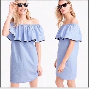 J Crew Off Shoulder Dress